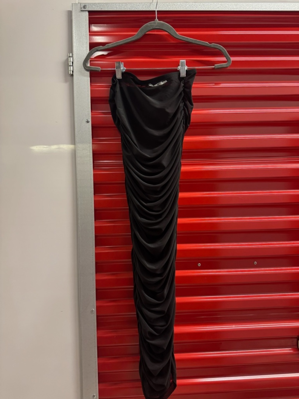 Good American Black Strapless Stretch Bodycon Dress - LIKE NEW - Size 1